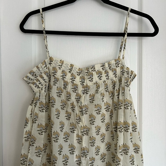 Zara Floral Cotton Wide Leg Jumpsuit - Picture 3 of 8